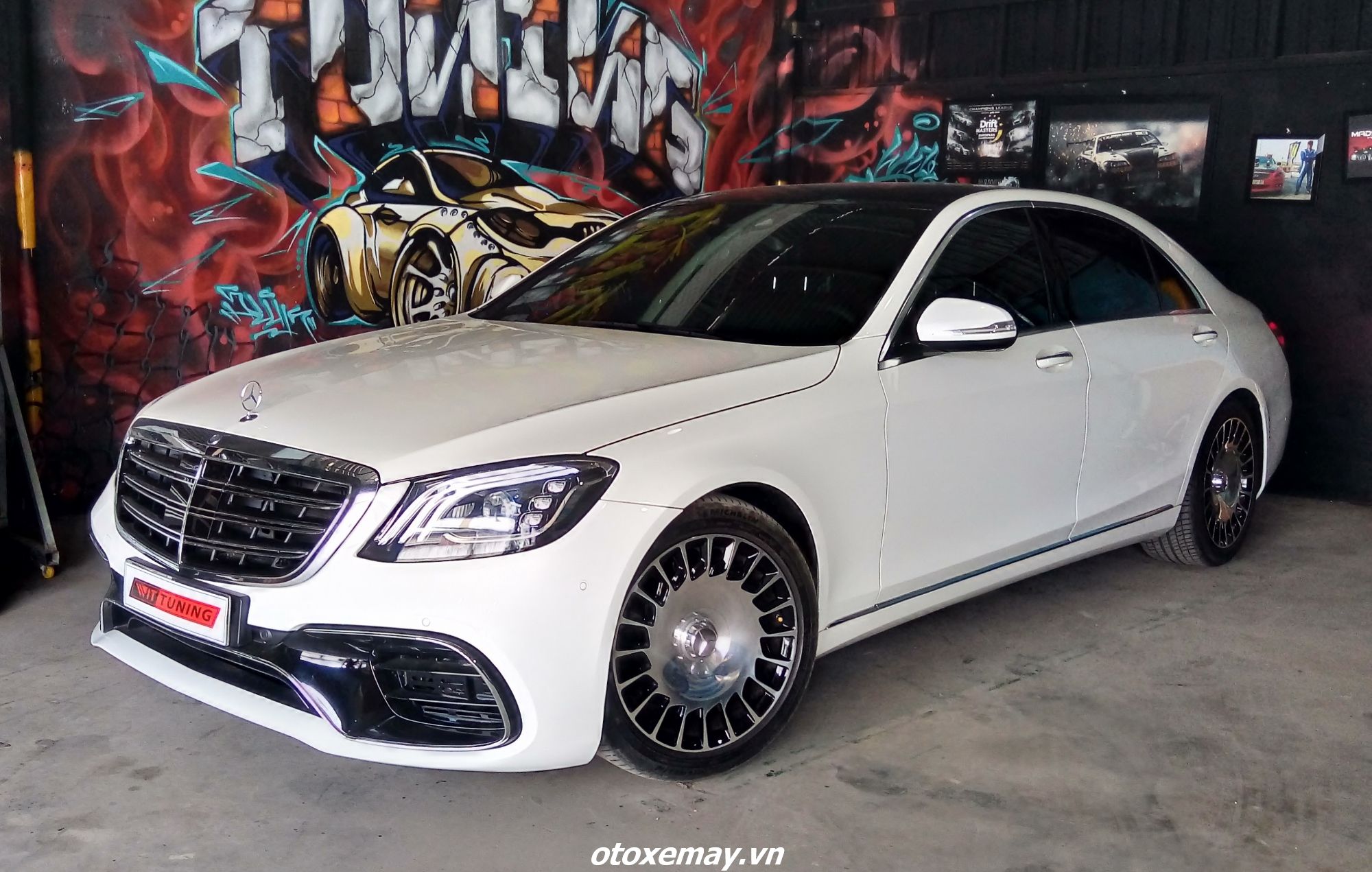 Sang và ngầu hơn với Mercedes-Benz S500 nâng cấp S65 tại Sài Gòn